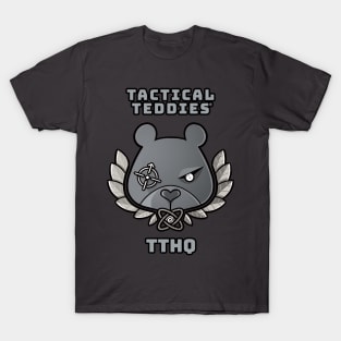 Tactical Teddies ® logo and TTHQ crest T-Shirt